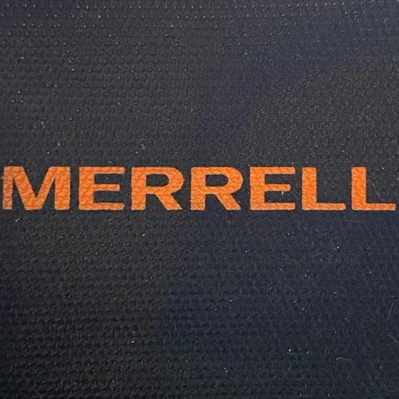 Merrell Womens Hiking Shoes Sz 7.5 Olive Green Blue Suede Low Top Vibram Outdoor - Picture 9 of 13